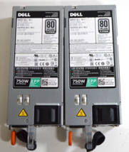 LOT OF 2 Dell 750W PowerEdge R630 R730 R730XD Power Supply V1YJ6 DPS-750... - $36.42