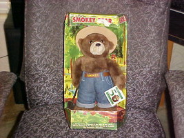 13&quot; Smokey The Bear Plush Toy W/Shovel &amp; Outfit 1994 Tags With Box - $98.99