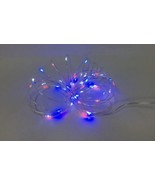 4 packs: LED Wire Lights ~ Patriotic Red, White &amp; Blue ~ Holiday Living ... - $31.14