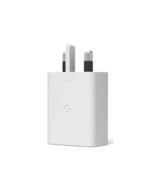 Official Google Pixel 30W USB-C Fast Charger UK Plug White - Pixel 5/6/7... - £13.08 GBP