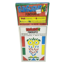 VINTAGE FUNFORMS FUN SHAPES 1 BOOK 18 PICTURE GUIDES 744 SHAPES 4 COLORS... - $19.00