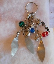 Silver Bangle Keychain, Charm-Pendant Style for Keys and Crafts, Christm... - £9.34 GBP