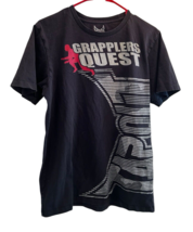 Tapout Grapplers Quest T-shirt Size Medium UFC Fighting Tap Out Cotton B... - $31.35