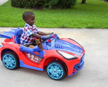 Spider-Man Super Car Battery-Powered Vehicle w/ Water Cannon, LED&#39;s Ages 3+ - $199.97