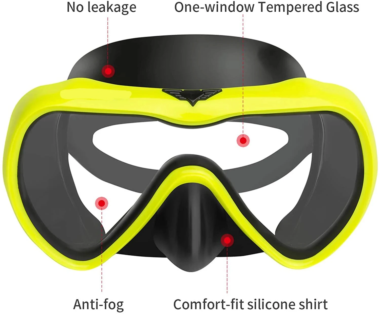 Sporting Professional Scuba Diving Mask and Snorkels Anti-Fog Goggles GlAes Divi - £33.61 GBP