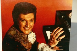 Liberace Jeweled Hands Diamond Rings Playing Piano postcard AP5 - $12.62