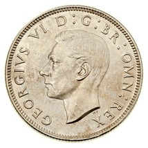 1945 Grande-Bretagne Florin (2 Shillings) Bu État Km 855 - $47.22