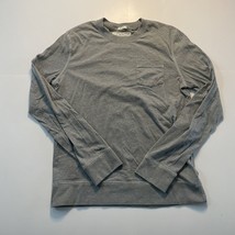 Abercrombie &amp; Fitch Muscle Long Sleeve Pocket T Shirt Mens Small - £11.95 GBP