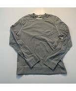 Abercrombie &amp; Fitch Muscle Long Sleeve Pocket T Shirt Mens Small - £11.84 GBP