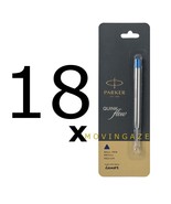 18 x Parker Jotter Classic Ball Point Pen Refills Medium 1mm Tip Blue Ink - £26.99 GBP