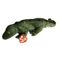Swampy the Alligator Retired TY Beanie Baby 2000 PE Pellets Excellent Co... - £5.34 GBP
