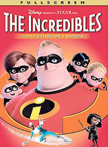 The Incredibles (DVD, 2-Disc Set, Fullscreen, Collectors Edition) - £4.64 GBP