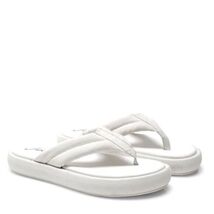 FREE PEOPLE Wonderland Leather Sandal Flip Flop, Size 9.5, (39.5 EU) Whi... - $49.00