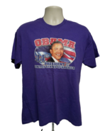 Obama 44th President of The United States of America Adult Large Purple ... - $335.23 MXN