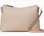 Kate Spade Bailey Crossbody Bag Warm Beige Leather Purse K4651 NWT $299 ... - £83.59 GBP
