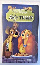 Walt Disney Masterpiece Lady &amp; The Tramp VHS Tape  Clamshell Cover - £4.75 GBP
