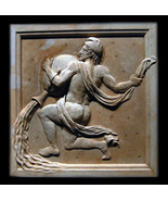 Aquarius Zodiac Wall Relief Sculpture Plaque (Jan 20 - Feb 18) - $68.31
