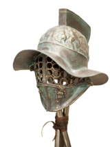 Ancient Pompey Gladiator Helmet, Roman Helmet, Ancient Sculpture Replica - £318.23 GBP