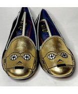 6 1/2 Shoes Disney Star Wars Irregular Choice C-3PO NIB Women&#39;s Flats 6.5 - $146.52