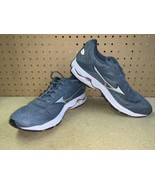 Mizuno Women&#39;s Wave Rider 23 Running Shoes Sneakers Gray Silver Size 10.5 - £32.60 GBP