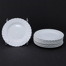 LOT OF 8 Johnson Bros Regency Snow White Snowhite 6&quot; Bread Plates - $78.20
