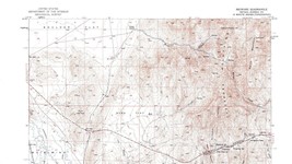 Beowawe Quadrangle, Nevada 1957 Topo Map USGS 15 Minute Topographic - £17.53 GBP