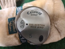 Callaway Big Bertha Warbird Fairway 5 Wood Ladies Flex Graphite Shaft Gem w HC - £22.36 GBP