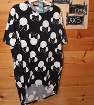 LulaRoe Disney collection XXS Irma C lassic Black and white Unicorn. - £26.03 GBP