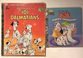 Disney Lot Of 2 Golden Books 101 Dalmatians - £5.19 GBP