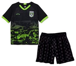 Youth Moisture Wicking, Color Matched, Soccer Jersey and Soccer Shorts 2-Piece S - £19.01 GBP