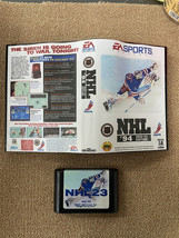 NHL 94 95 23 Sega Genesis Mega Drive Blackhawks Hockey Red Wings Jets Very Rare - £27.87 GBP+