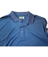 BEN HOGAN Performance Men&#39;s 2xl Golf Polo Shirt Blue Short Sleeve #228 - $14.89 CAD