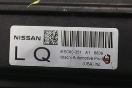 Nissan ECU ECM PCM Engine Computer Control Module MEC80-351 image 4
