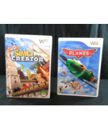 Nintendo Wii SimCity Creator + Disney&#39;s Planes Tested work - £9.20 GBP