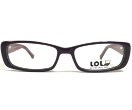 Laugh out Loud Kinder Brille Rahmen LOL-13 Lila Rechteckig 46-14-125 - £29.04 GBP