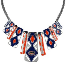 Florida Gators Aztec Necklace and Earrings - £26.09 GBP