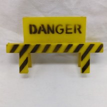 Vintage Danger Horseshoe Plastic Toy 3&quot; - $15.83