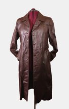 Sears the leather shop vintage long coat jacket insulated size 10 - $99.00