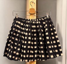 XXI Junior Girls Size L Pleated Mini Elastic Waist Skirt Dark Navy Academia - $14.84