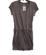 Alpine Design Donna Torre Eiffel Erica Manica Corta Tasca Abito, Grigio,... - $411.88 MXN