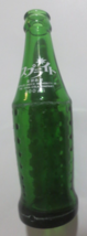 Sprite 7oz Japanese Green Dimple Bottle Case Wear - $12.38