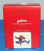 2020 Hallmark Keepsake Spider-Man Slinging In The Season Christmas Ornam... - £29.49 GBP