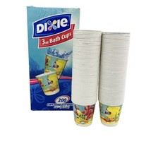 Dixie 3 oz Bath Cups Tropical Fantasy Fish Discontinued 2008 Open Box ~150 Cups - £15.01 GBP