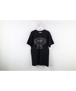 Vintage Y2K Harley Davidson Mens Large Faded Spell Out Old English T-Shi... - $49.45
