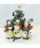 Snowmen Music Box plays Jingle Bells Christmas 6 3/4&quot; T x 5 1/2&quot; W x 4 1... - €10,15 EUR