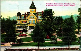 Glendale Sanitarium California CA Unused UNP Multiview 1915 DB Postcard D4 - £3.07 GBP