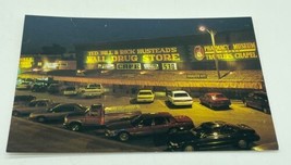 Wall SD-South Dakota, Wall Drug Store At Night Vintage Postcard - £3.91 GBP