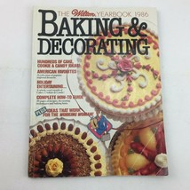 Vintage Wilton Yearbook Baking &amp; Decorating 1986 Cake Cookies Candy Ideas - £19.91 GBP