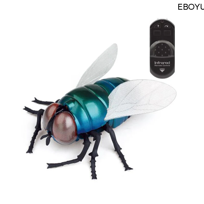 EBOYU Infrared RC Fly Bee Kids Infrared Ray Remote Control Flies Realistic Fake - £17.01 GBP