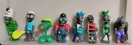 Plants vs Zombies 8pc PVC Cake Toppers Figures Lot #1A - $29.70